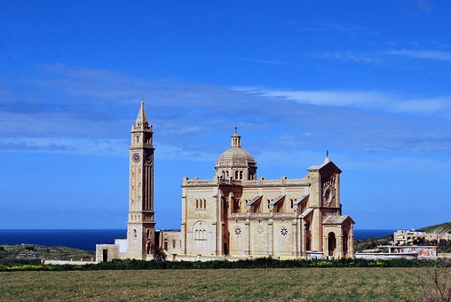 Ta Pinu, Gozo, Natur, Malta, Kirke, Hav