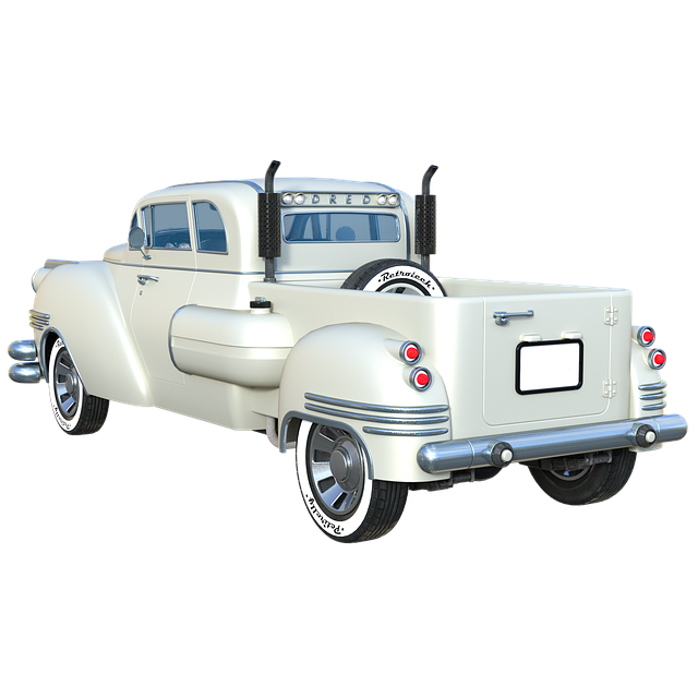 Free pickup truck doors illustration