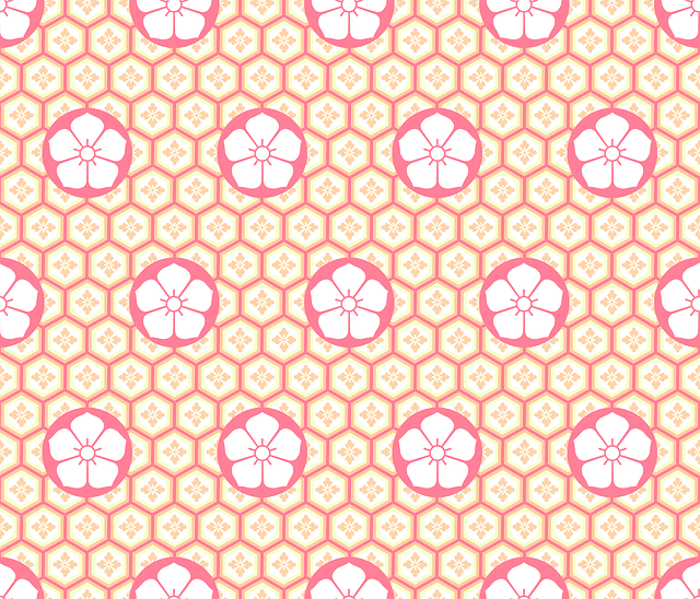 Free floral seamless wallpaper illustration