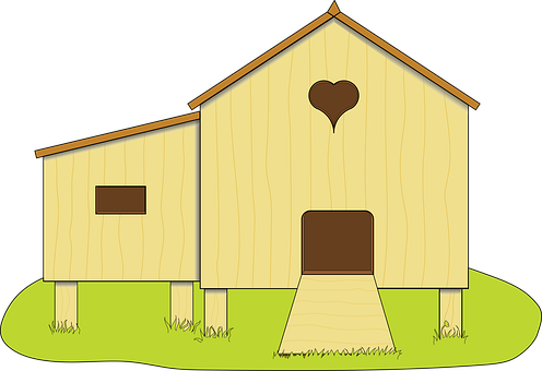 Free Chicken Coop Farm illustration and picture