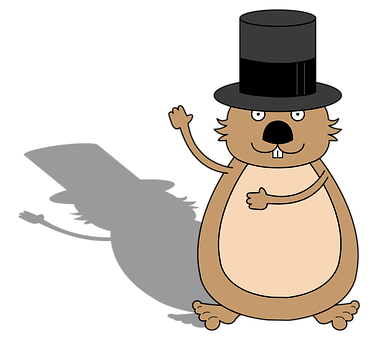 Groundhog, Dag, Phil, Lodne, Gnaver, Dyr