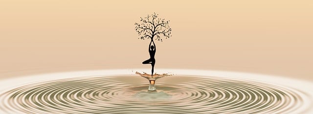 Free dance yoga meditation illustration