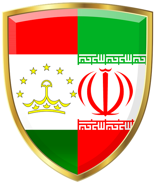 Shield, Iran, Tajikistan, Afghanistan