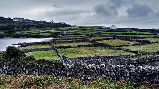Free Ireland Stone Walls photo and picture