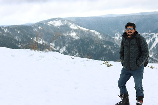 Free Hiking Winter photo and picture