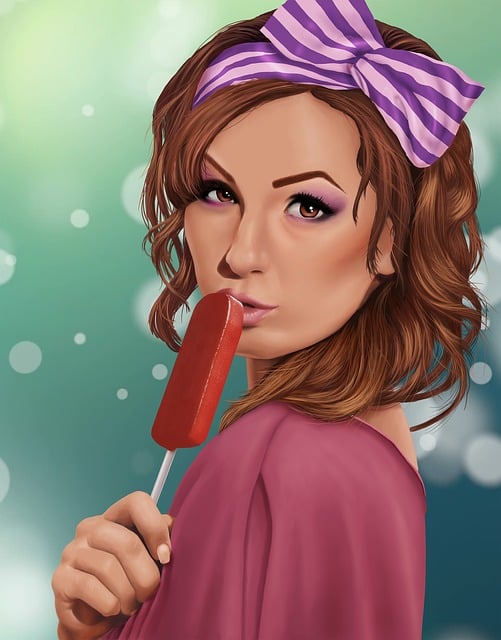 Free Female Sensuality illustration and picture