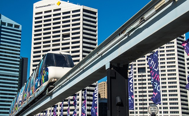 monorail, transport, city, train, transportation, vehicle, speed, motion, outdoor, rail, gray train, monorail, monorail, monorail, monorail, monorail