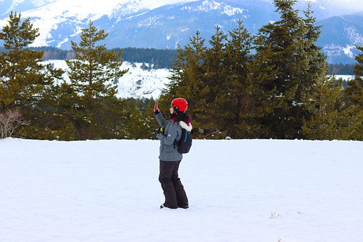 Free Selfie Snow photo and picture
