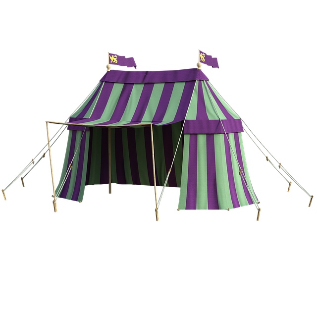 Download free HD stock image of Camelot Tent Free camelot tent ropes illustration