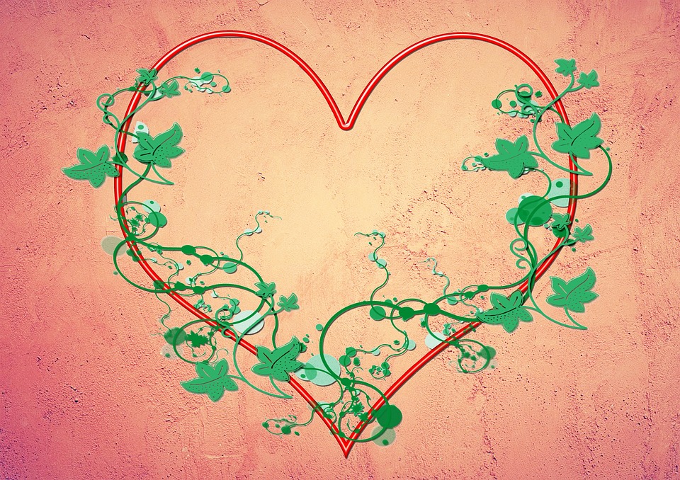 Download Heart, Ivy, Love. Royalty-Free Stock Illustration Image - Pixabay