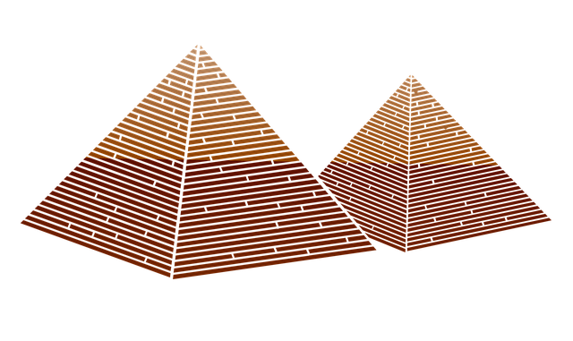 Free pyramids sweetcorn archaeology illustration