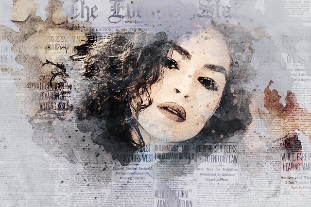 Free beautiful woman beauty illustration