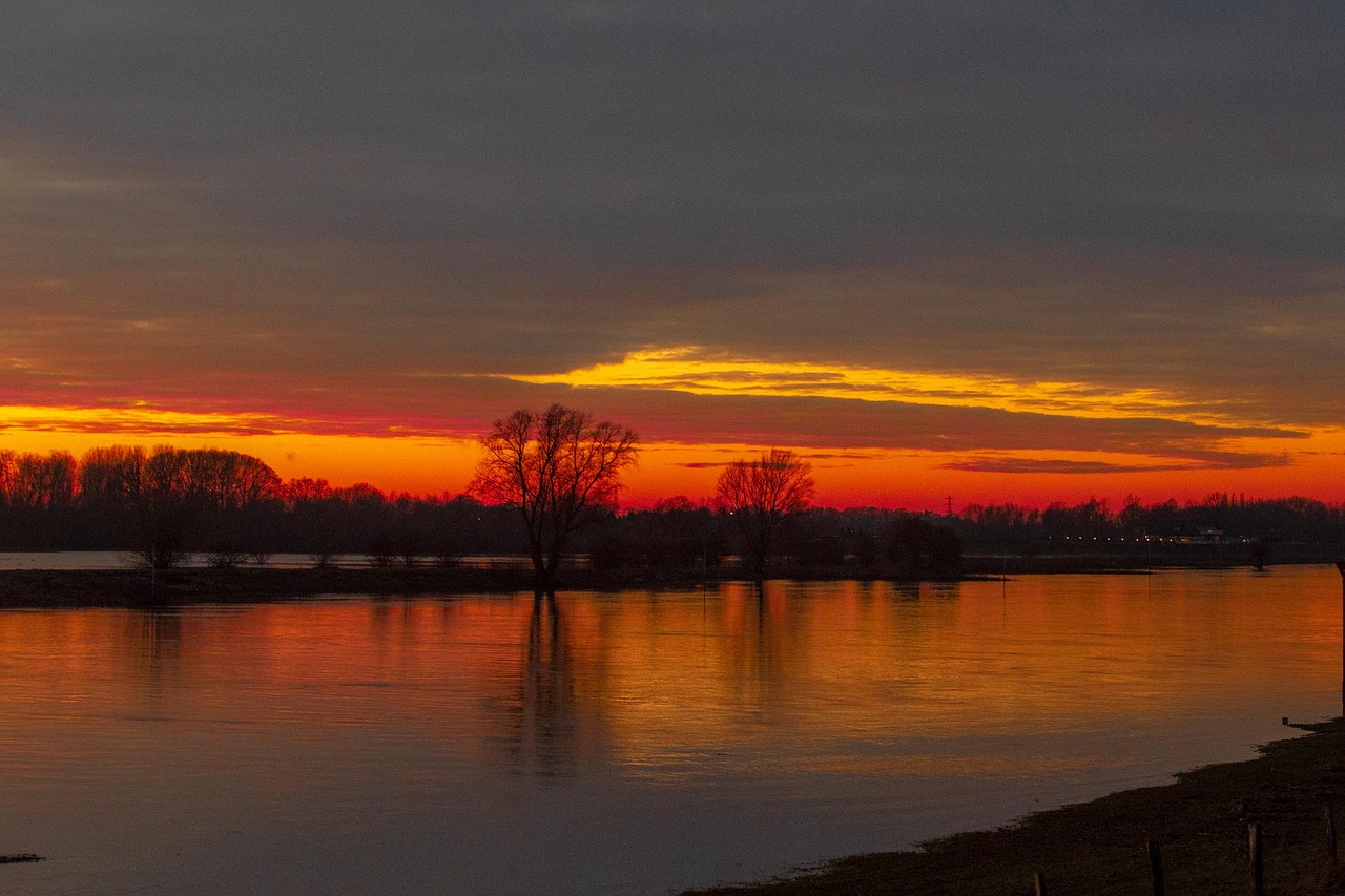 Puesta Del Sol Río Paisaje - Foto gratis en Pixabay - Pixabay