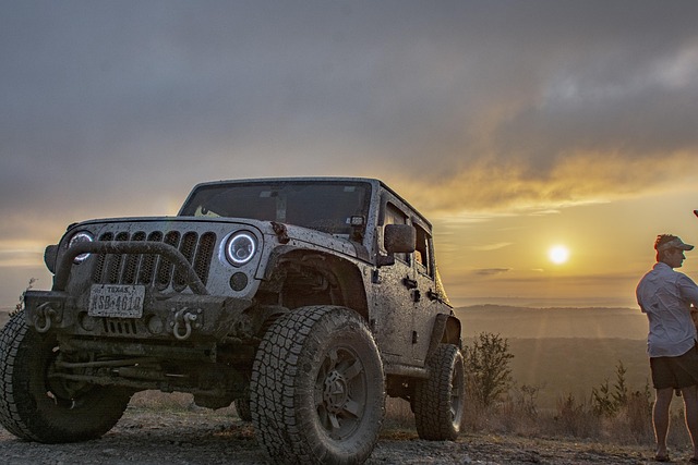 Free Sunset Off-Road photo and picture