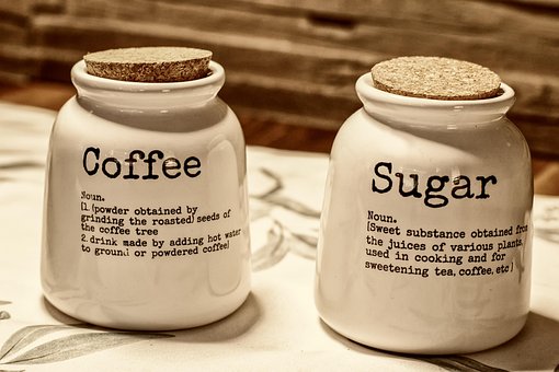 Coffee, Sugar, Cork, Earthenware