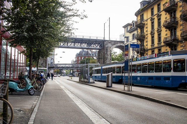 Free Zurich Tram photo and picture