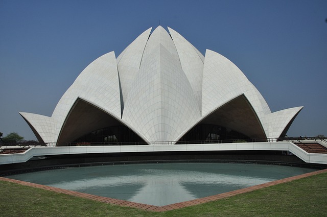 Lotus Tempel, Indien, Bahai, Tro, Delhi