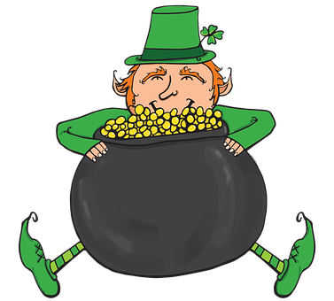 Leprechaun, Patrick, Shamrock, Irsk