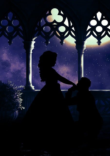 Free tale romance love illustration
