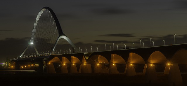 Panorama, Podul, Nijmegen, Apă, Istoric