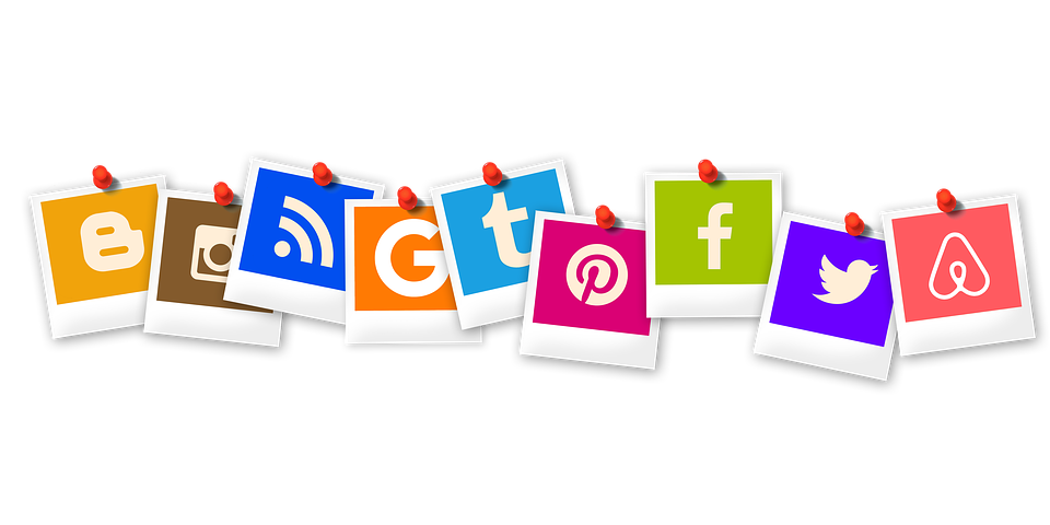 Icon, Polaroid, Blogger, Rss, App, You Tube, Pinterest