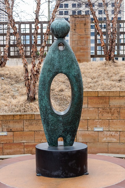 Estatua, Escultura, Verde, Figura