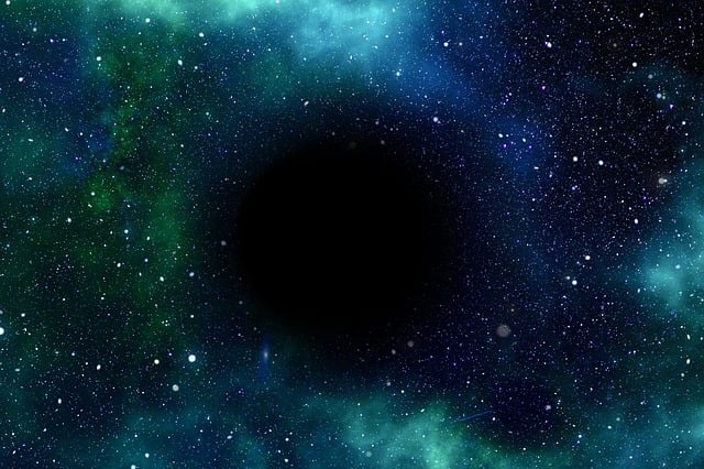 Free universe hole space illustration