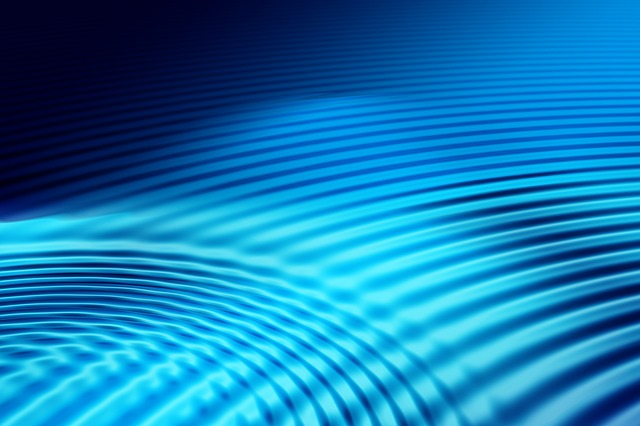 Free waves circles water illustration