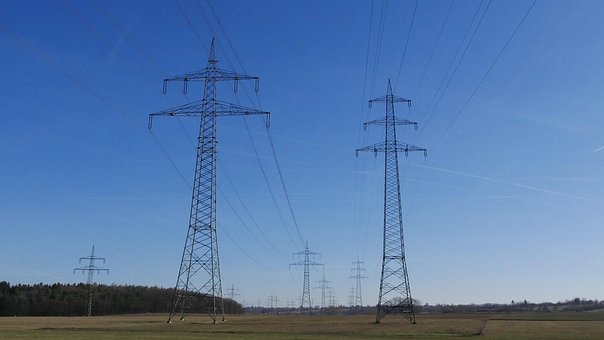 Free Energy Transition Power Line photo and picture