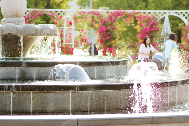 Free Fountain In May photo and picture