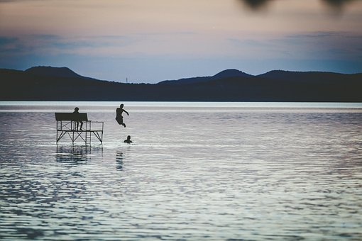 Het Balatonmeer, Lake, Hongarije, Water