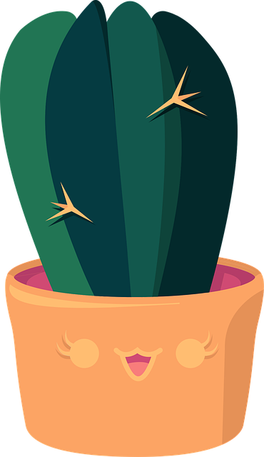 Free Cactus Cute vector and picture
