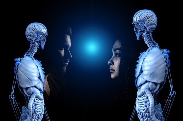 Free consciousness anatomy human illustration