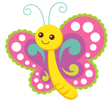 Free Beautiful Butterfly Cute Butterfly illustration and picture
