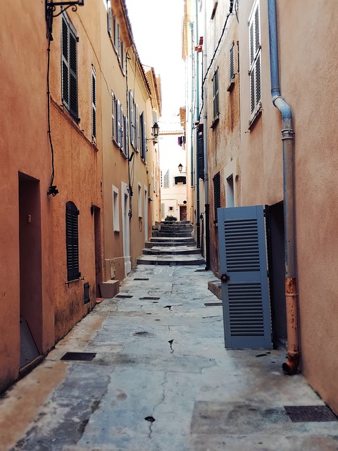 Francie, Ulice, Architektura, Cestuje