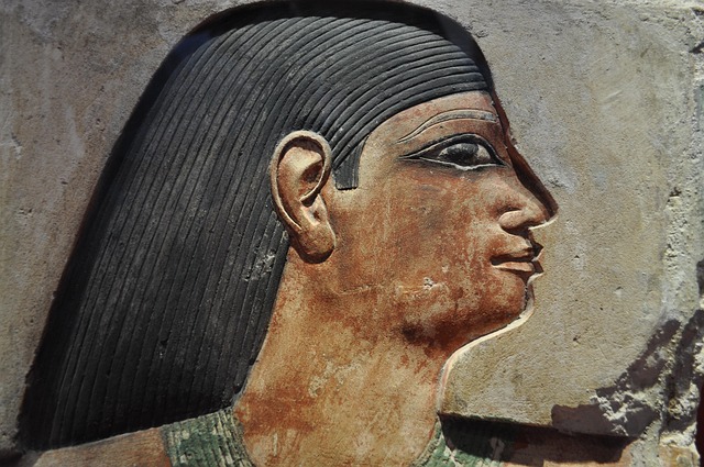 Fresko, Ägypten, Tutankamon