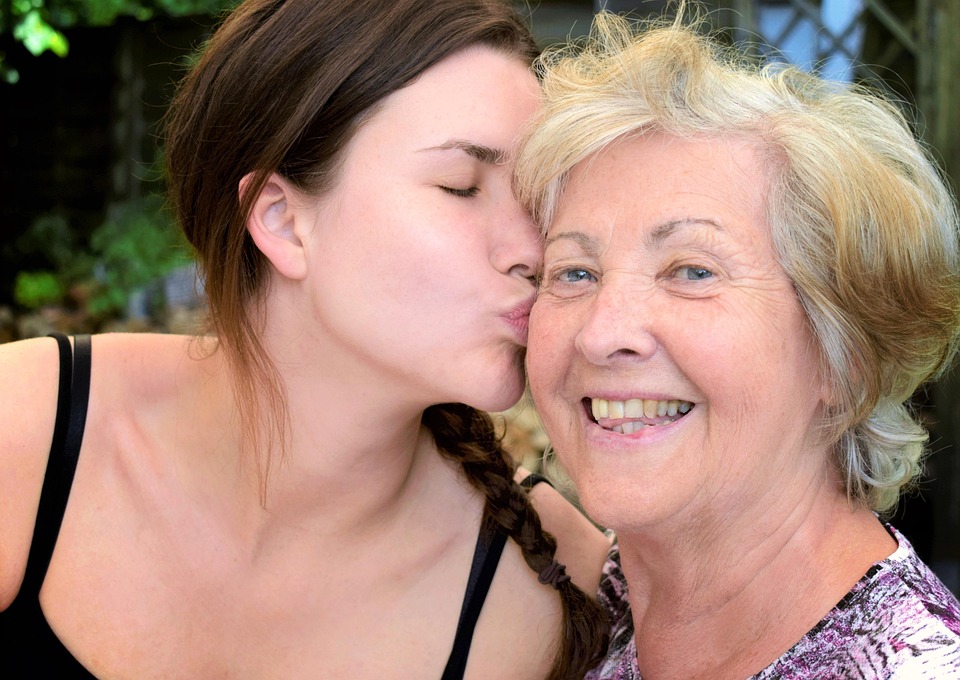 Girl, Young, Woman, Seniorin, Age, Pension, Skin