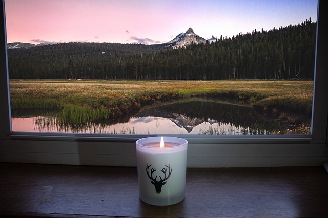 Free Mountain Candle photo and picture