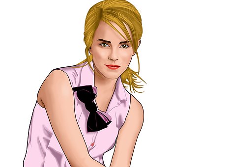 Free Emma Watson Art illustration and picture