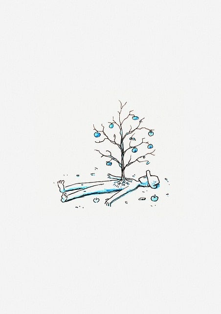 Free tree patient heart illustration