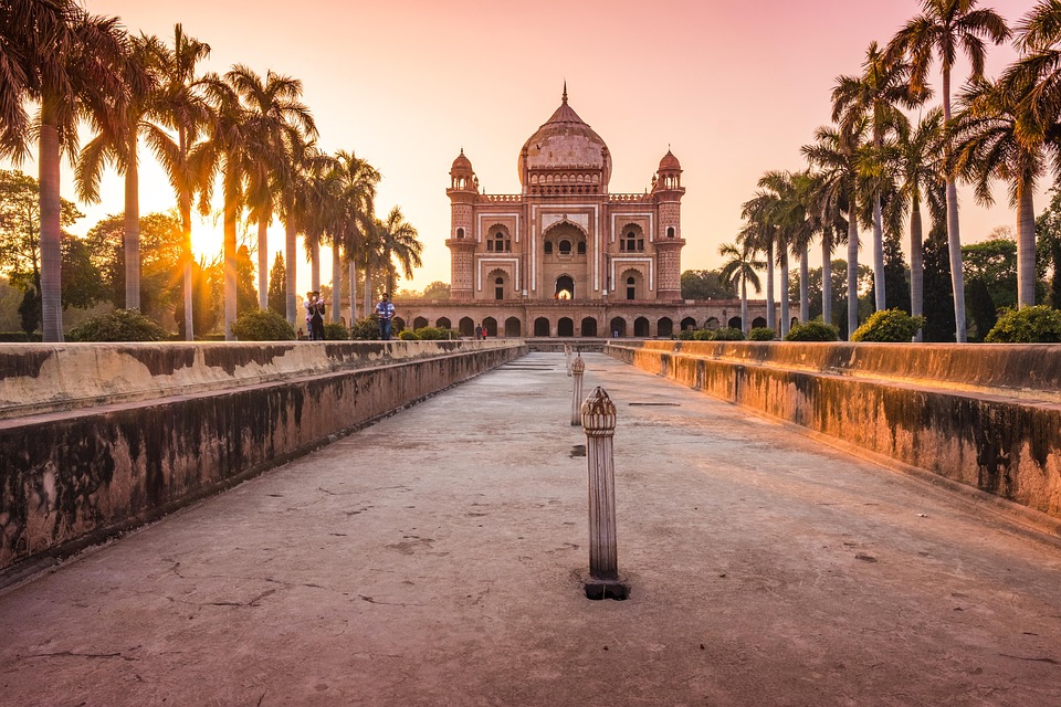 India, Delhi, Temple, Mausoleum, Architecture, Building