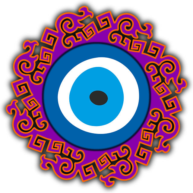 Free nazar nazar amulet turkish vector