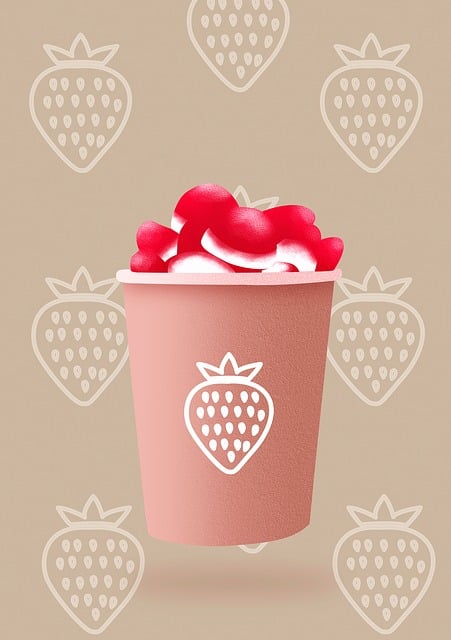 Free candy sweet strawberry illustration