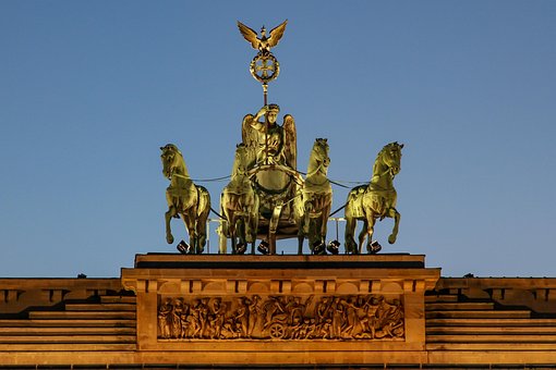 Quadriga, Berlin, Milepæl