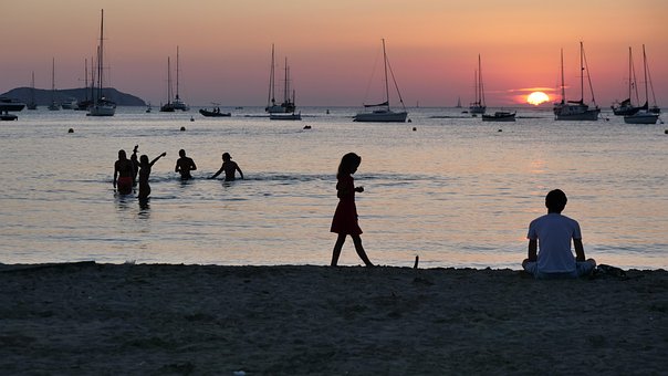 Free Sunset Contemplation photo and picture