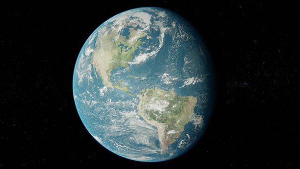 Vesmír, Planeta, Atmosféra, Glóbus