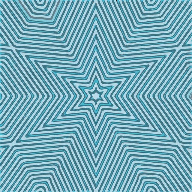 Lijnen, Blauw, Herhalen, Textiel