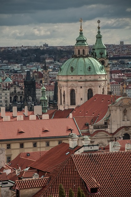 Prag, Tjekkiet, By, Arkitektur, Europa