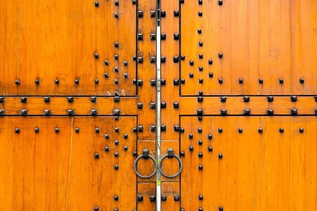 Gate, Kinesiske Gate, Cross, Orange