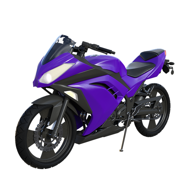 Free motorcycle bike race illustration